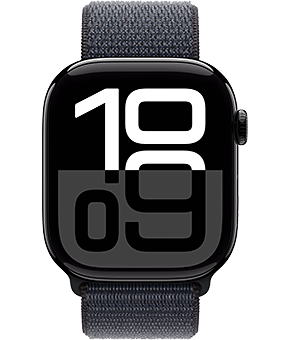 apple watch 10 46mm aluminium Schwarz sportloop tinte 1