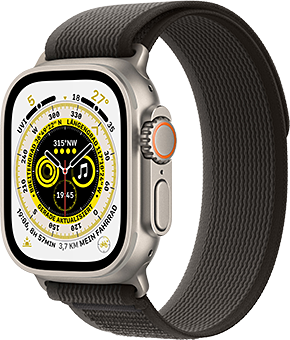 apple watch ultra lte 49mm titan schwarzgrau 1
