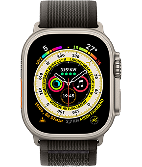 apple watch ultra lte 49mm titan schwarzgrau 2