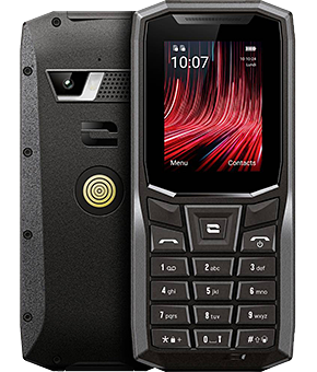 crosscall core s5 4g schwarz vorne