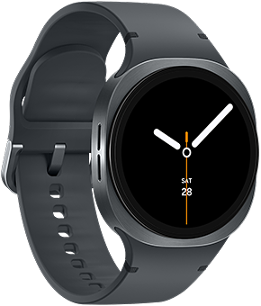 samsung galaxy watch 8 lte 40mm graphite vorne