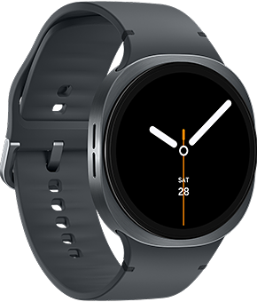 samsung galaxy watch 8 lte 44mm graphite vorne