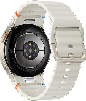 samsung galaxy watch7 lte 40mm cream hinten