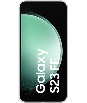 Samsung Galaxy S23 FE mint vorne