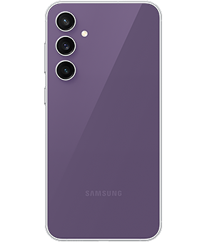 Samsung Galaxy S23 FE purple hinten