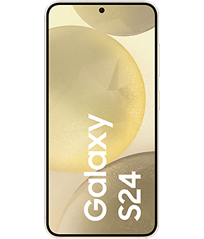 Samsung Galaxy S24 Amber Yellow vorne