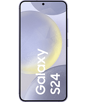 Samsung Galaxy S24 Cobalt Violet vorne