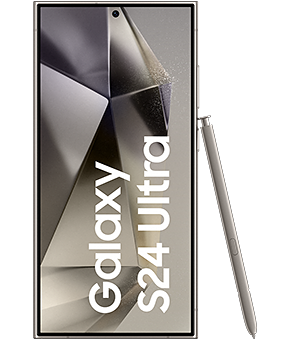 Samsung Galaxy S24 Ultra Titanium Gray vorne