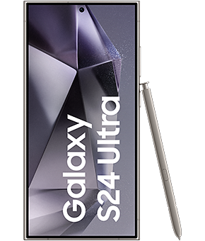 Samsung Galaxy S24 Ultra Titanium Violet vorne