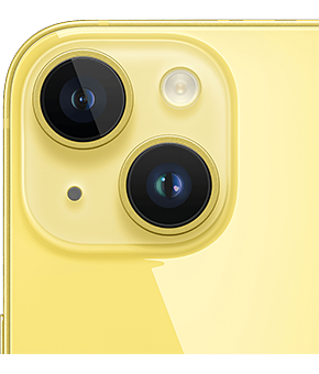 apple iphone 14 gelb hinten