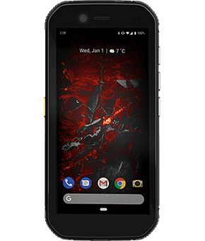 cat s42 h plus schwarz vorne