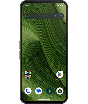 fairphone 6 black vorne