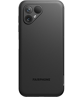fairphone5 schwarz hinten