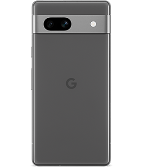 google Pixel 7a charcoal hinten