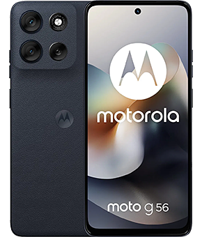 motorola g56 5g schwarz vorne