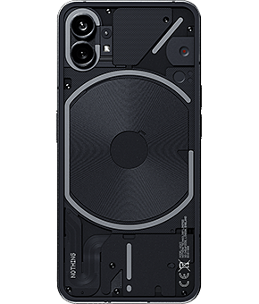 nothing phone 1 black hinten
