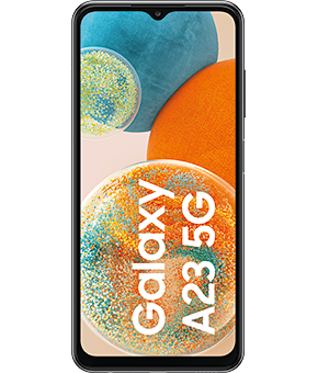 samsung galaxy a23 5g black vorne
