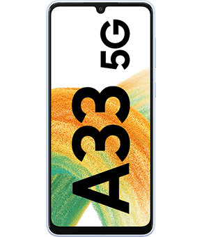 samsung galaxy a33 5g awesome blue vorne