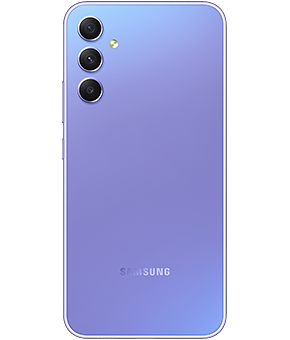 samsung galaxy a34 awesome violet hinten
