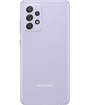 samsung galaxy a52 5g awesome violet hinten 1