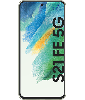 samsung galaxy s21 fe 5g v2 olive vorne
