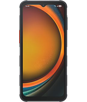 samsung galaxy xcover7 pro enterprise edition black vorne