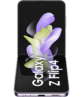 samsung galaxy z flip4 bora purple vorne