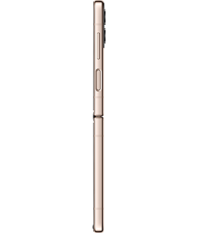samsung galaxy z flip4 pink gold seite