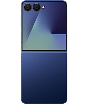 samsung galaxy z flip7 blue shadow hinten