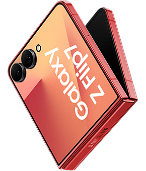 samsung galaxy z flip7 coralred seite