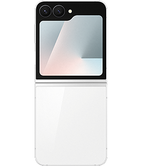 samsung galaxy z flip7 fe white hinten