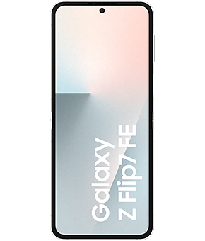 samsung galaxy z flip7 fe white offen