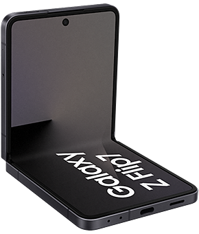 samsung galaxy z flip7 jetblack vorne