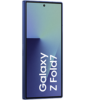 samsung galaxy z fold7 blue shadow seite