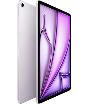 apple 13 ipad air 2024 violett hinten