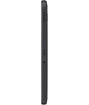 samsung galaxy tab active5 pro 5G enterprise edition gruen seite